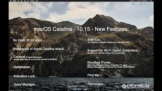 macOS Catalina - 10.15 - New Features & A Brief Server App Overview - 6' Networks, LLC