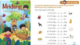 Alphabet Phonics Song Class 1 | Mridang | Sandhya' Classroom