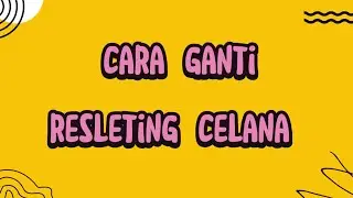 penasaran cara ganti resleting celana sekolah #diysewingtips #resleting #vermakjeans