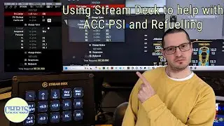 Using an Elgato Stream Deck to help adjust Fuel and Tyre PSI in ACC!