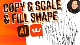 Make Multiple Copies Inside A Shape And Scale Them Automatically