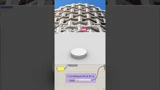 Parametric Tower with Grasshopper in 10 minutes