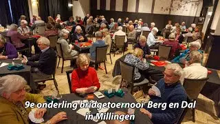 Grote deelname open bridgetoernooi