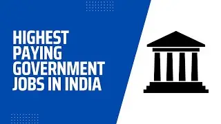 Highest Paying Government Jobs in India #shorts