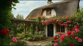 In the Embrace of Nature: The Heartfelt Beauty of a Farmhouse Patio