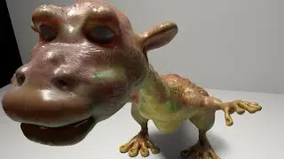 текстурирование в mudbox часть1