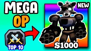 I Got TOP 10 CLAN REWARD WAR MACHINE FOXY... (Five Nights TD)