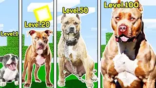 PITBULL LEVELS 😱 - Minecraft