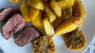 Шикарный стейк 😋 Всем приятного аппетита