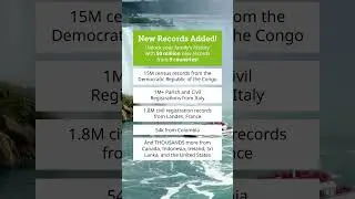 50M New Records Added! Link pinned to top of comments