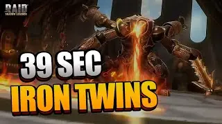 IRON TWINS 15! SPEED FARM 100% TEAM! | Raid Shadow Legends