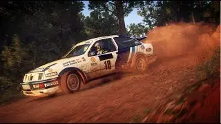 Dirt Rally 2.0 // Rally Finland in a RWD Sierra Cosworth but map-reader PASSES OUT MID STAGE!!! WTF?