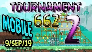 Angry Birds Friends Level 2 MOBILE Tournament 662 Highscore POWER-UP walkthrough 