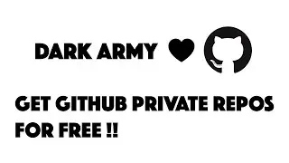 Get Github Private Repos for Free | Developer Talks
