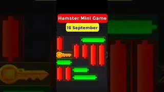 Hamster kombat mini game today | Hamster kombat mini game key | 16 September hamster kombat new key