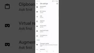 Android AR is turned off - troubleshooting