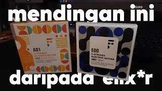 Senar Gitar Anti Karat TERMURAH Yang Worth It! - F Strings | Nyoba Nyoba Asoy #45