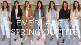 7 SPRING OUTFITS - NEW IN EVERLANE SPRING HAUL 2021