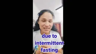I lost weight by intermittent fasting | weigh as light as in 20s, in my 40s