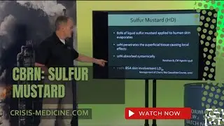 CBRN: Sulfur Mustard