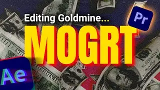 Create MOGRT in After effects and EARN ONLINE by selling