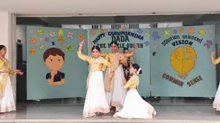 Guru Purnima Celebration at School || Amba School for Excellence