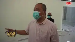 DPRD Gresik Sidak Pembangunan Ruang Isolasi Stadion Gelora Joko Samudro