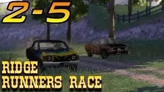 Stuntman: Ignition Walkthrough 100%: A Whoopin' & A Hollerin' II, Scene 5 -- Ridge Runners Race