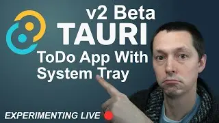 Tauri v2 TODO App With System Tray [Beta]