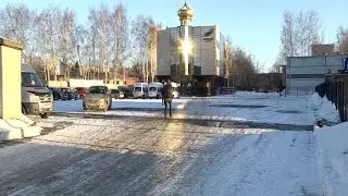 Проезд к зданию бюро судебно-медицинской экспертизы
