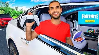 J'ai Passé 24 Heures Dans Une Voiture De Luxe ! (unchained,theo,brice)