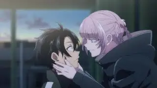 Nazuna chan kiss kou kun 😗😘💋❤🥰😍