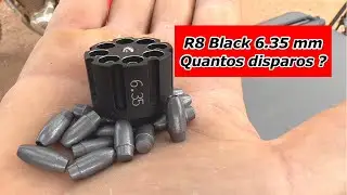 Pcp Rossi R8 Black 6.35 mm - Olha isso !