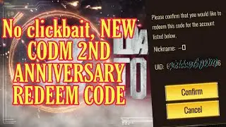 *NOT WORKING* REDEEM CODE CODM GLOBAL 2nd ANNIVERSARY