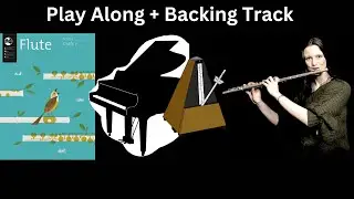 The Plough-boy - AMEB grade 2 flute  - Backing Track + Metronome