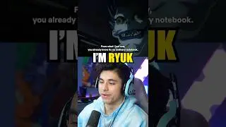 Light meets Ryuk 👀 #anime #shorts #reaction