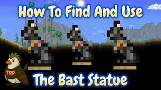 How To Find And Use The Bast Statue - Terraria Tutorials