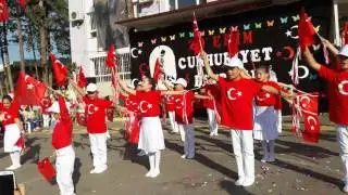 29 EKİM MUSTAFA KEMAL ÖZGÜRLÜK DEMEK GÖSTERİSİ ANTALYA MİMAR SİNAN İLKOKULU 4/E SINIFI
