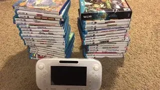 2020 Nintendo Wii U Collection Over 50 games!