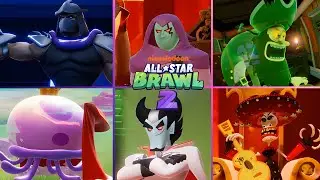 Nickelodeon All-Star Brawl 2 (All Bosses + Ending)