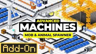 Advanced Machines Add-On - Mob & Animal Spawner Tutorial | Minecraft Marketplace Add-Ons