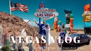LAS VEGAS VLOG - TRIP OF A LIFETIME TO AMERICA 🇺🇸