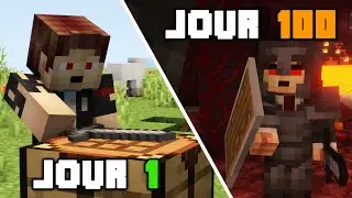 J'ai survécu 100 jours en hardcore sur Minecraft... Voici ce qu'il s'est passé
