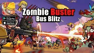 Zombie Buster: Bus BlitZ Gameplay (Android,IOS)