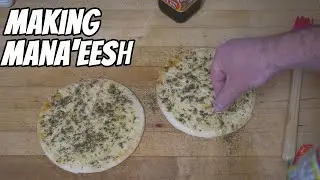 How to make mana'eesh using Ziyad Green Za'atar spice blend