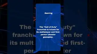 Gaming facts | call of duty #shorts