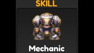 Roblox Zombie Hunters New update skill Mechanic skill reference / 로블록스 좀비헌터 신규 스킬 메카닉 리뷰