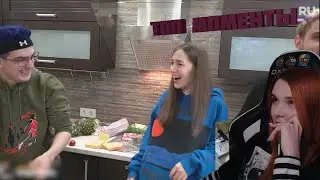 Смородинова смотрит топ моменты твича | TwtichRu | Кукинг Эвелона и Генсухи