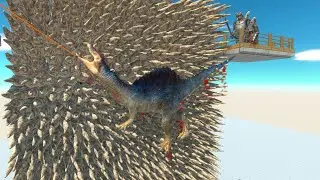 Drag into the needle wall － Animal Revolt Battle Simulator