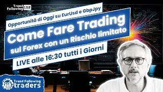 COME FARE TRADING sul Forex - Opportunità di Oggi su EurUsd e GbpJpy